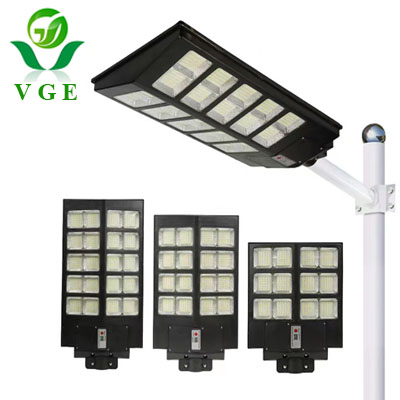600W 800W 1000W All in One/Integrated Solar LED Street Light with Motion Sensor 