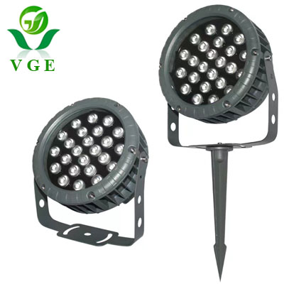 6W 12W 18W 24W 36W 48W LED Round Flood Light For Trees Walls