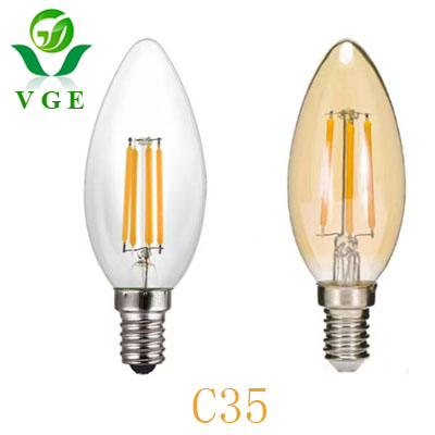 LED Filament Bulb A60 ST64 G80 C35