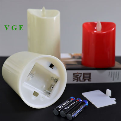 WAX LED Candle Light Battery power/Rechargeable