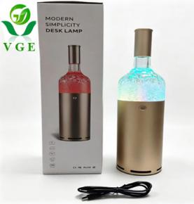 LED Wine Bottle Lamp With Bluetooth Speaker